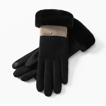 Plush Suede Touch Gloves