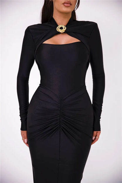 The Midnight Allure Dress