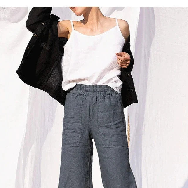 Lightweight Linen Top