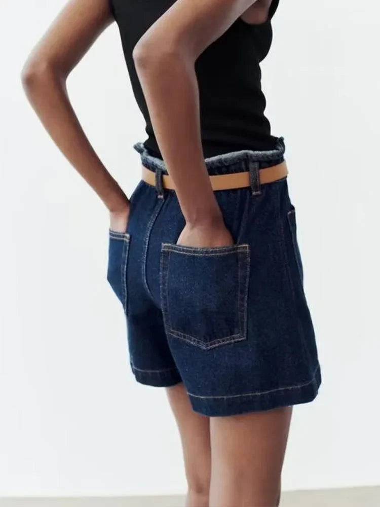 Talia Classic Denim Shorts