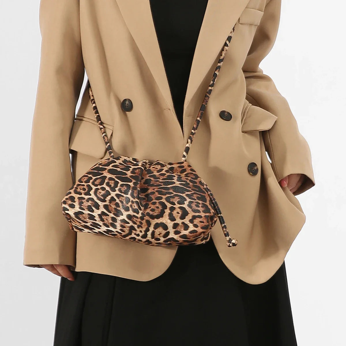 Chloé Leopard Clutch