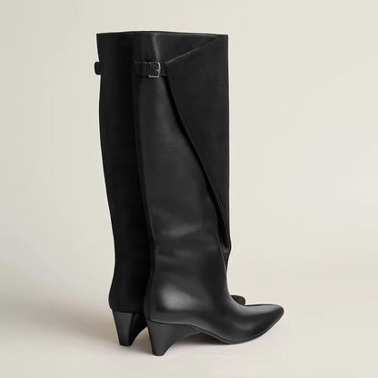 Caledon Statement Wedge Boots