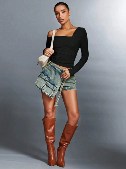 Clara Monroe Off-Shoulder Top