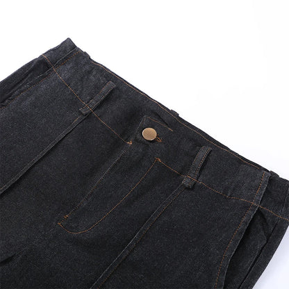 Marenza Button Denim Set