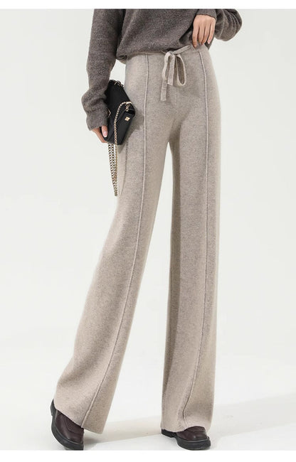 Classic Ladies Wool Trousers