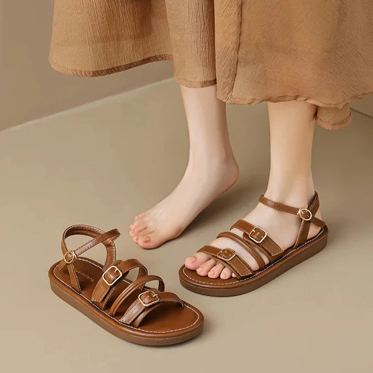 Malibu Leather Sandals