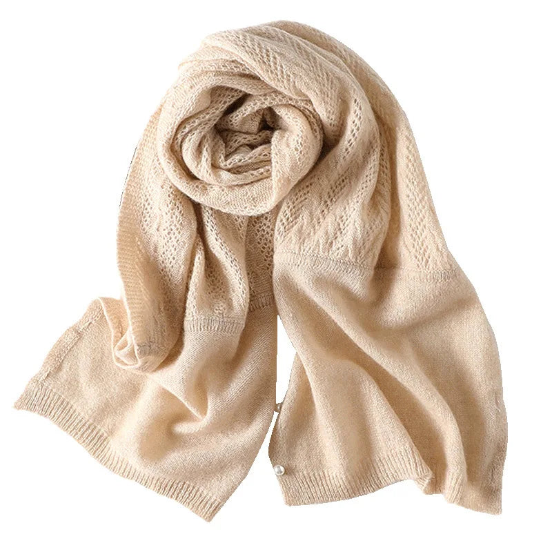 Cashmere Pearl Cardigan Wrap
