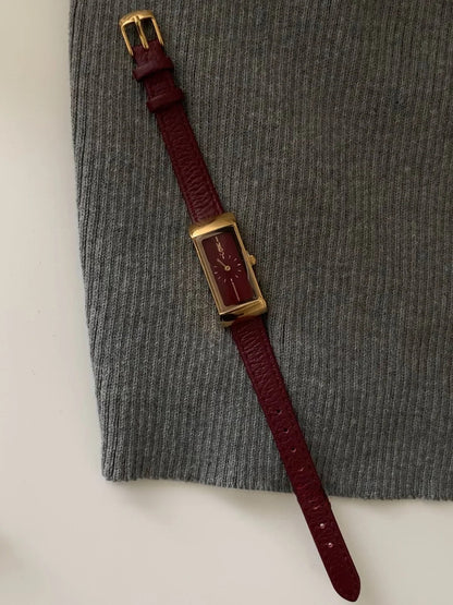Lacceti Maroon Collection Watches