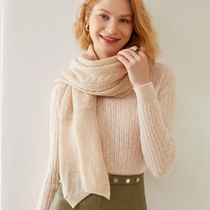 Cashmere Pearl Cardigan Wrap