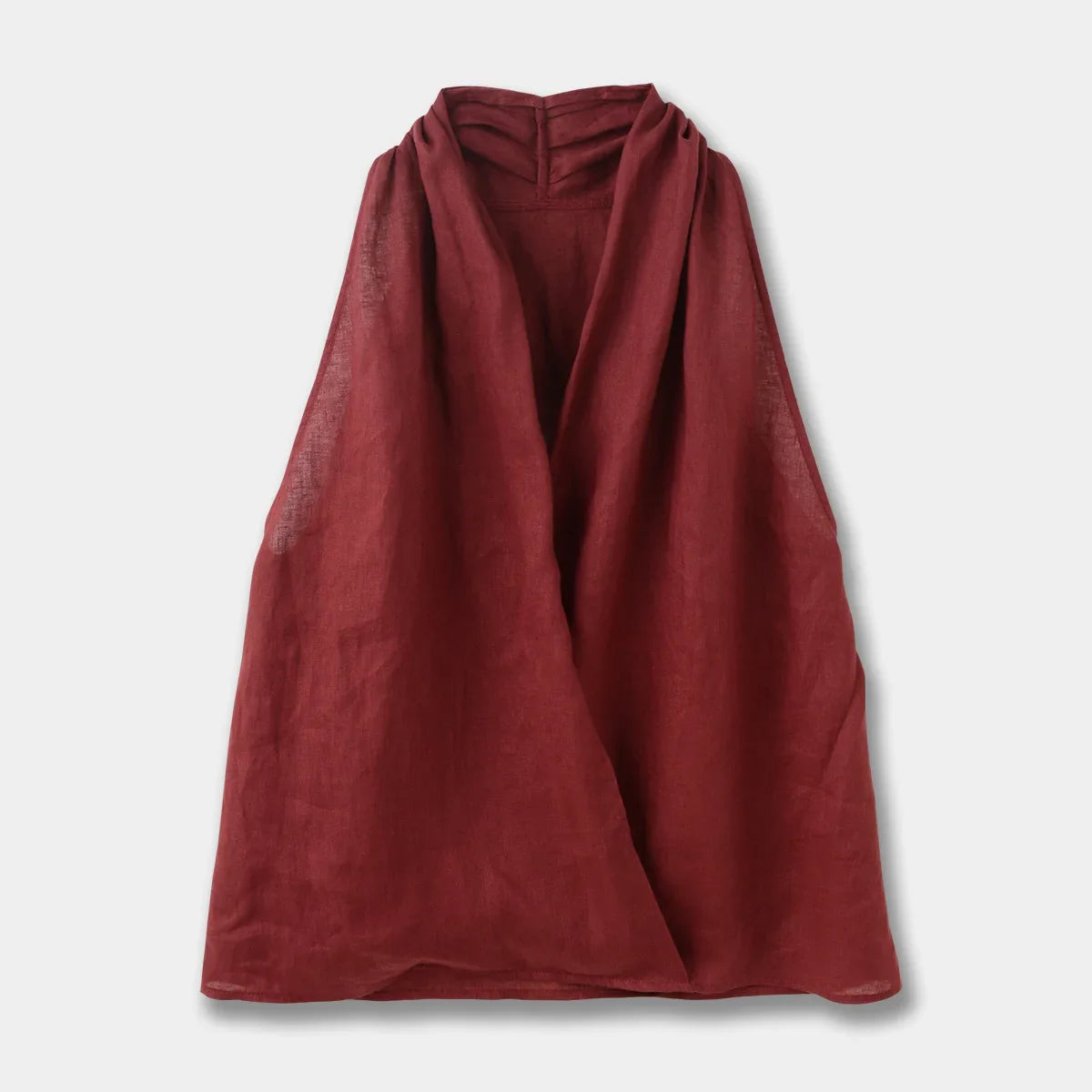 Valienne Drape Linen Vest