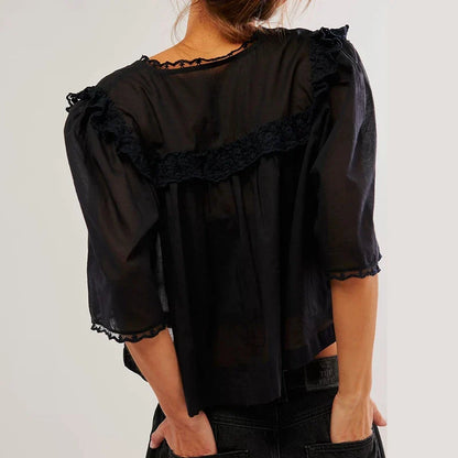Marais Ruffle Blouse
