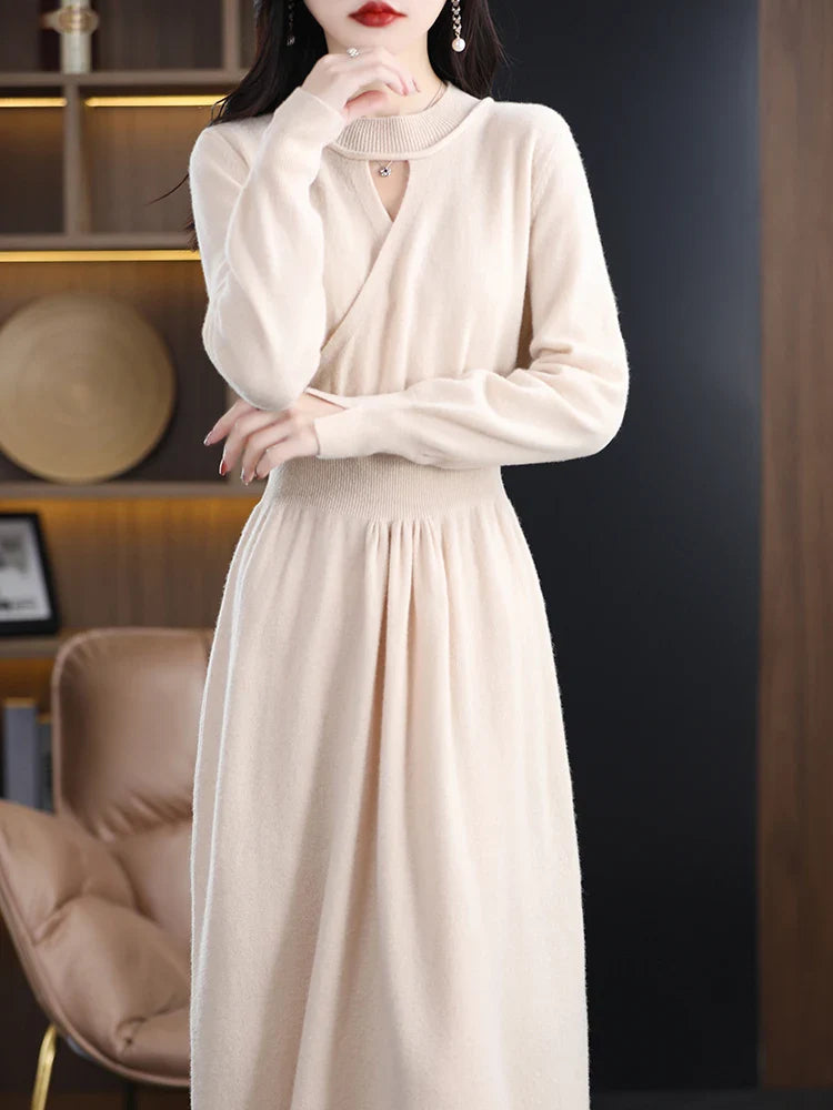 The Astoria Wool Dress
