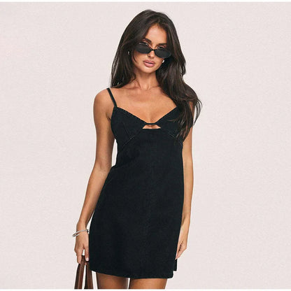 Delilah Cutout Denim Mini
