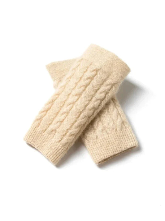 Cashmere Fingerless Gloves