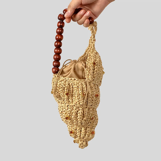 The Oceana Shell Wristlet