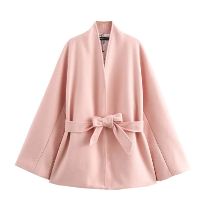 Sable Wrap Wool Jacket