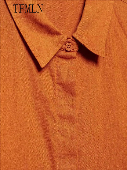 Capri Ember Linen Set