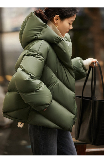 Women's Classic Hooded Down Puffer