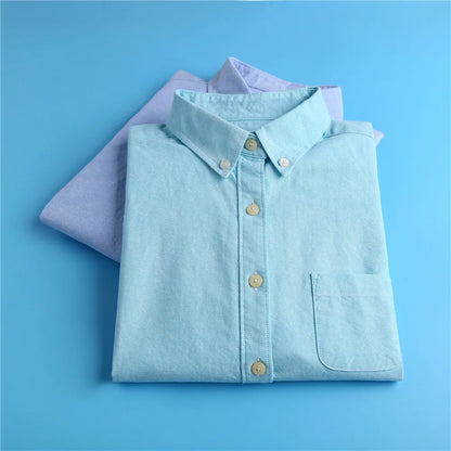 Pastel Oxford Elegant Blouses