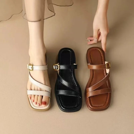 Sola Strap Slide Sandals