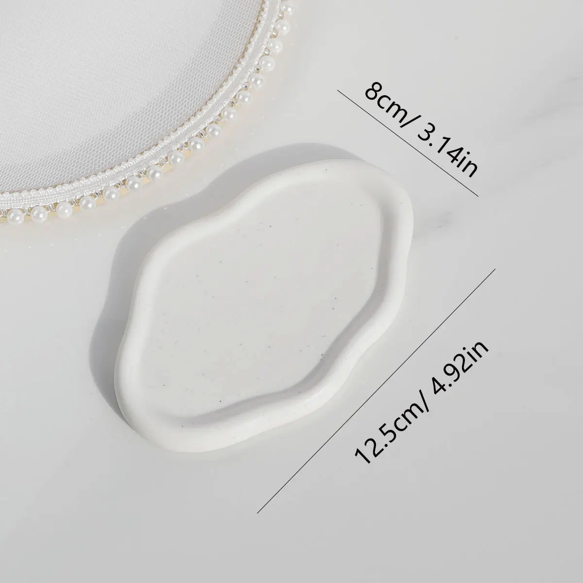 Onda Ceramica Jewelry Tray