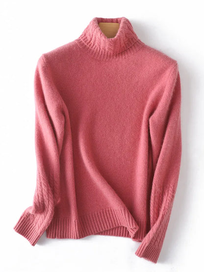Valentina 100% Merino Turtleneck