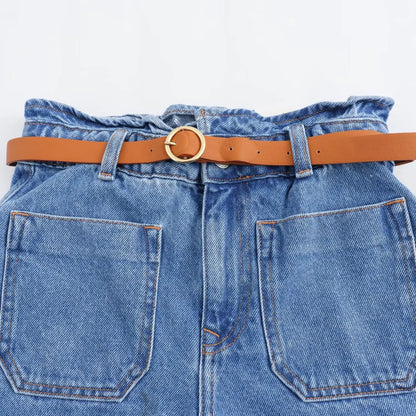 Talia Classic Denim Shorts