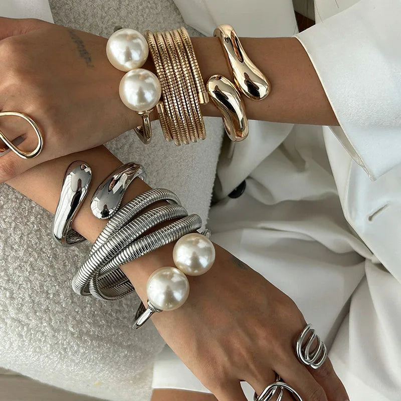 Siren Muse Spiral Bangles