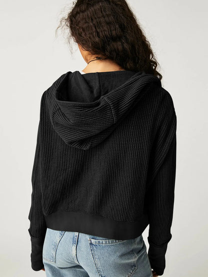 Uptown Waffle Hoodie