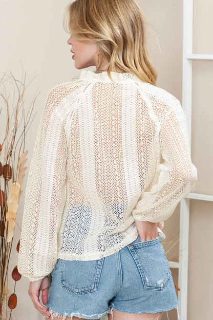 Châteaudun Vintage Summer Blouse