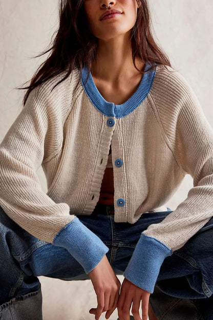 Ardene Cropped Button Cardigan