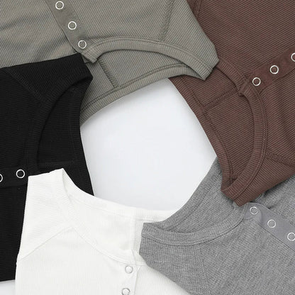Milano Pop-Button Top