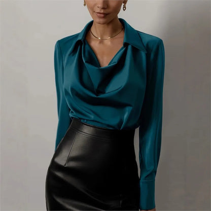 100% Washable Silk full Sleeve Shirt