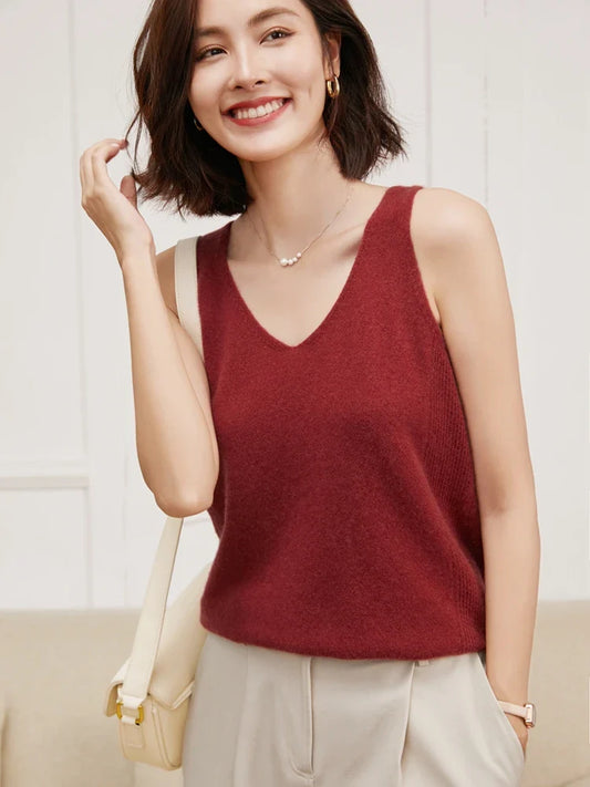 Ivanna Quinn Cashmere V-Neck