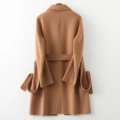 Winter Cinch Woolen Coat