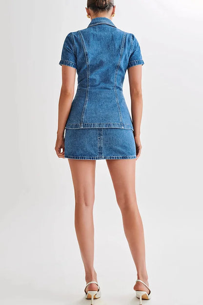 Aria Iconic Denim Set