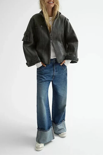 American Style Vintage Denim Jeans