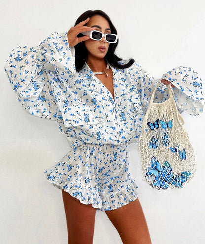 Classic Floral Two-Piece