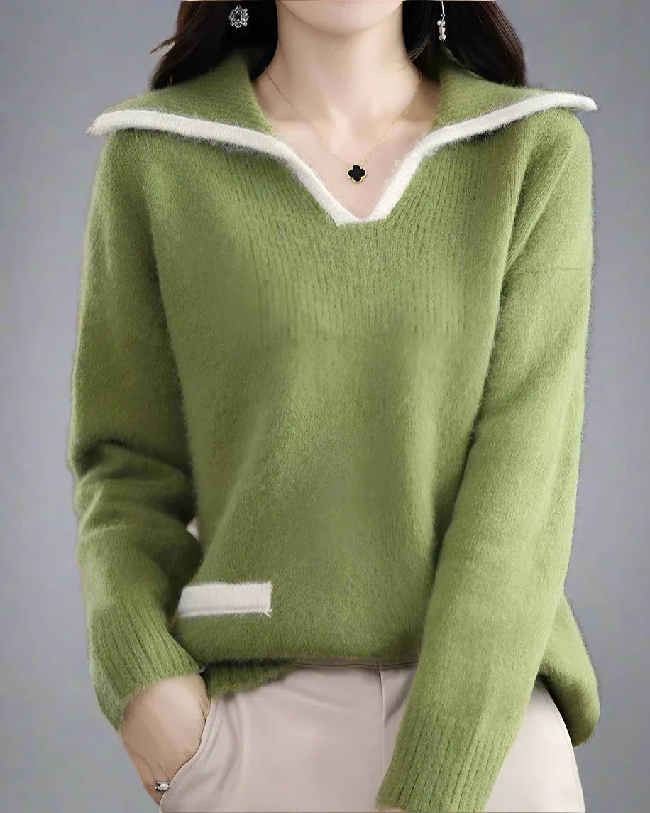 Dresden Mink Wool Sweater