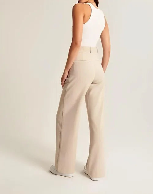 Milano Tailored Wide-Leg Trousers