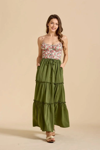 Lorette Meadow Maxi Skirt