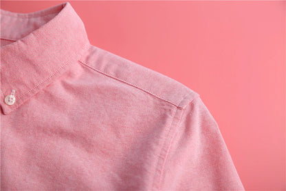 Pastel Oxford Elegant Blouses