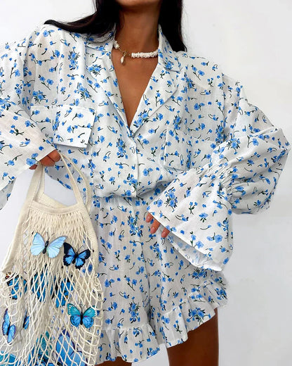 Classic Floral Two-Piece