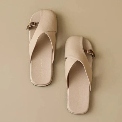 Minimalist Buckle Sandals