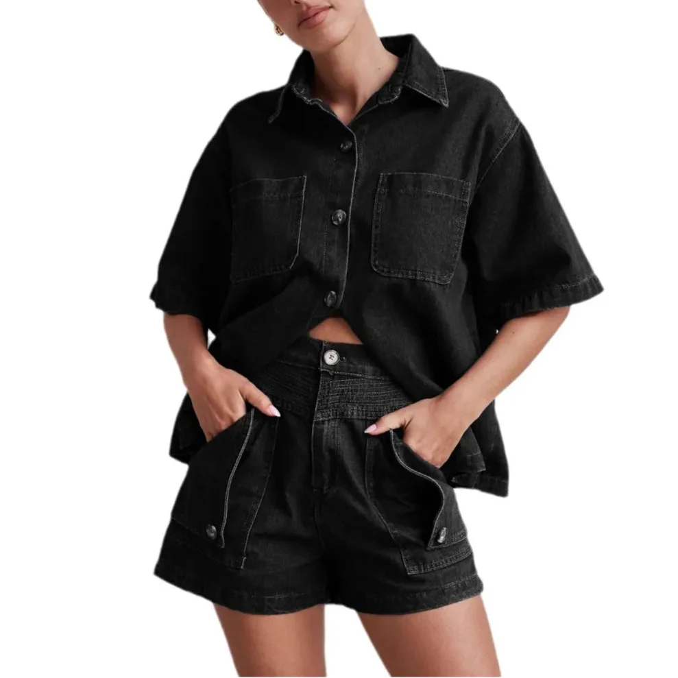 Marais 100% Cotton Denim Set
