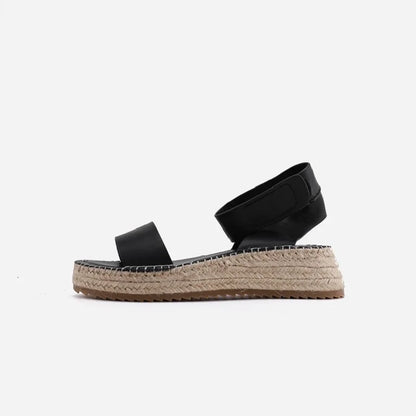 Classic Women's Leather Strap Sandals