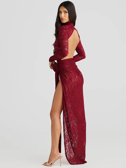 Enchantress Lace Bodycon Slip Dress
