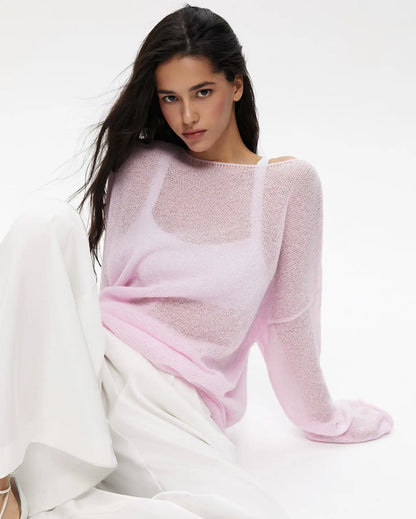 Liora Relaxed Crewneck Sweater