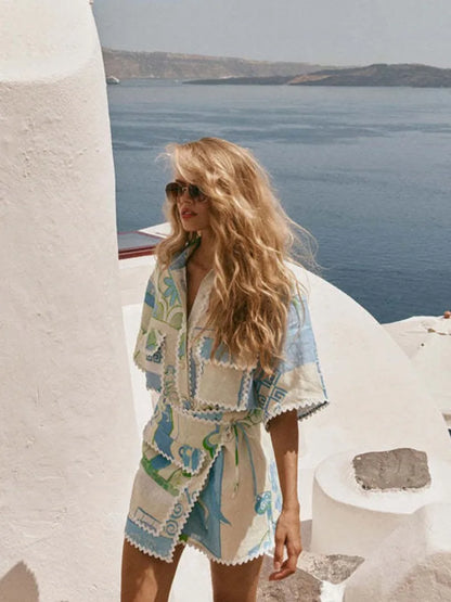 Delfina Riviera Print Set
