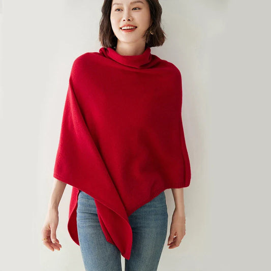 Milan Wool Poncho